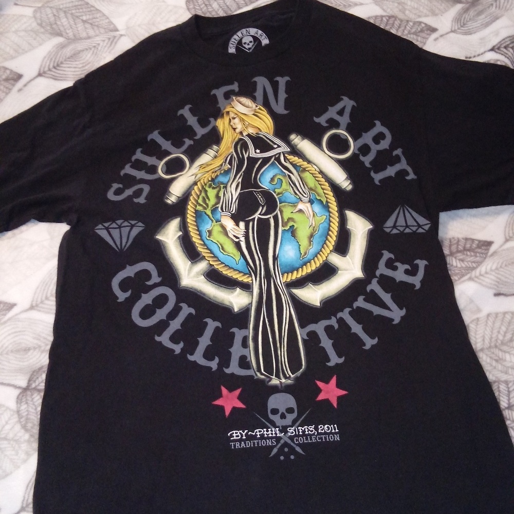 Sullen Art Collective Black T-shirt Large 2011